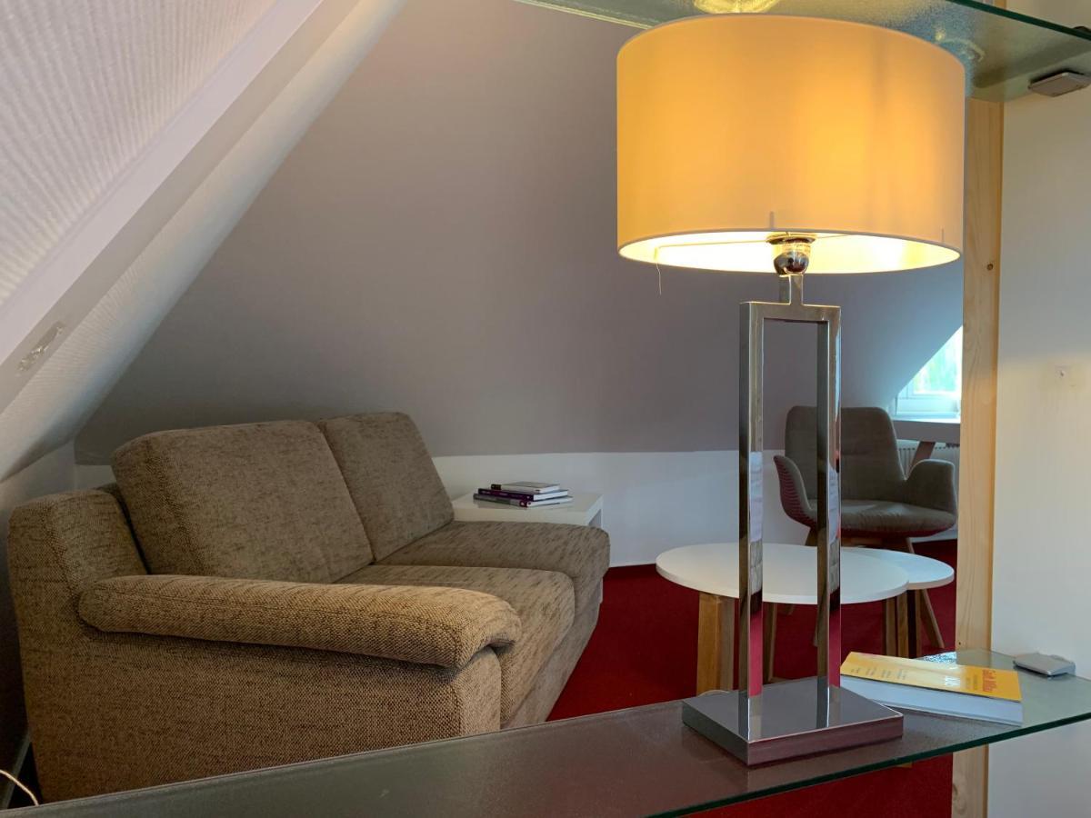 Familiensuite In Villa 希尔德斯海姆 外观 照片